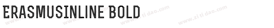 ErasmusInline Bold字体转换